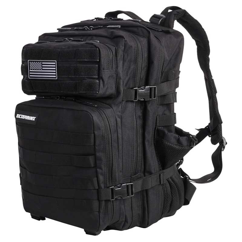 Купить Elitex training X001NNNWY7 V1 45L Тактический рюкзак Черный Black 7ft.ru в интернет магазине Семь Футов