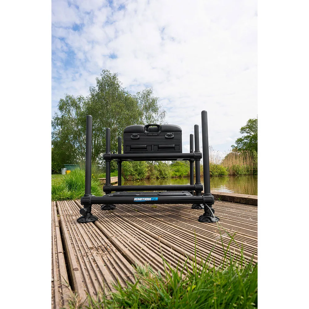 Купить Preston innovations p0120038 ящик сиденья Ignition SL Black 100x80x40 55 x 38 x 64 cm 7ft.ru в интернет магазине Семь Футов