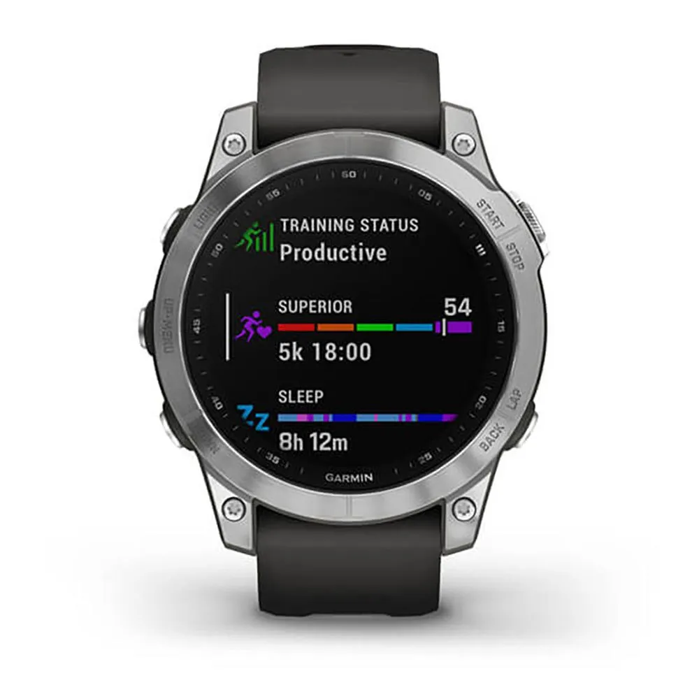 Купить Garmin R-15409318-010-02540-01 Часы Fenix 7 отремонтированы Черный Silver / Graphite 7ft.ru в интернет магазине Семь Футов