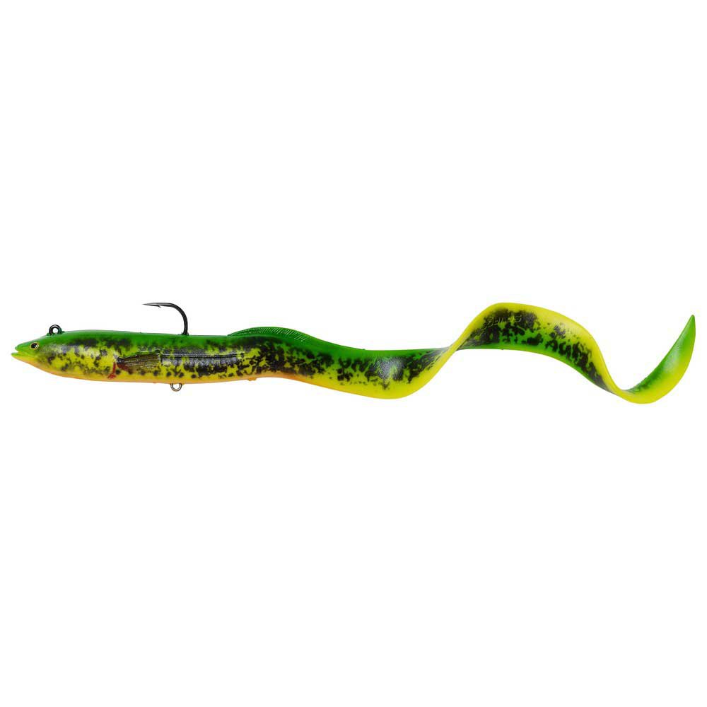 Купить Savage gear 63765 B-Sg Real EEL Мягкая приманка 200 Mm 38g Black / Green Pearl 7ft.ru в интернет магазине Семь Футов