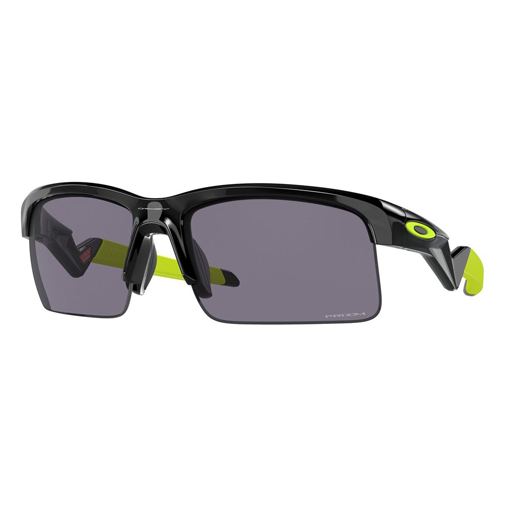 Купить Oakley 0OJ9013 62 901301 Солнцезащитные очки для молодежи Capacitor Polished Black Prizm Grey/CAT3 7ft.ru в интернет магазине Семь Футов