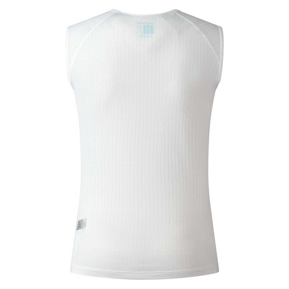 Купить Shimano PCWBLPWVE13MW0107XL Безрукавная базовая футболка Vertex Base Layer Белая White XL 7ft.ru в интернет магазине Семь Футов