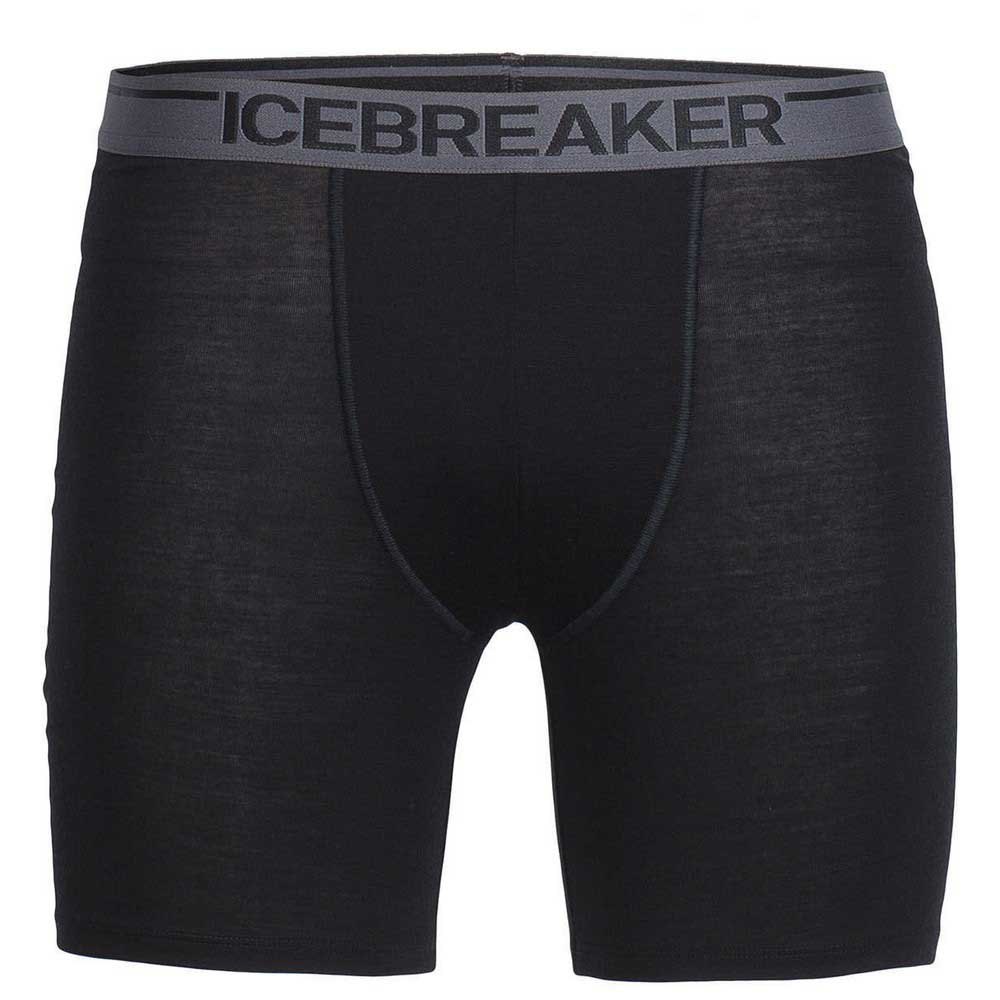 Купить Icebreaker 103055001S Длинношерстный боксер Merino 150 Anatomica Black S 7ft.ru в интернет магазине Семь Футов