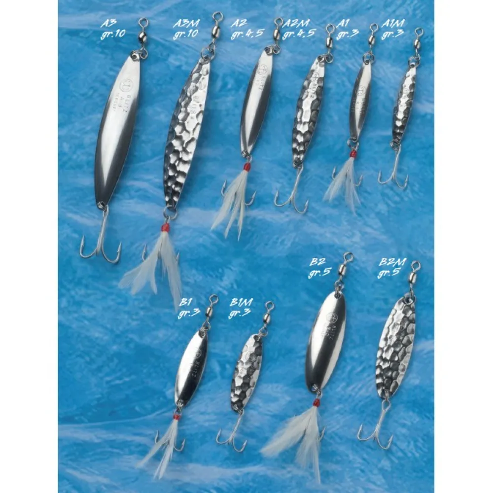 Купить Ilba 7022535260110 Ложка-приманка Ondulante Blitz Feather A1 Silver 7ft.ru в интернет магазине Семь Футов