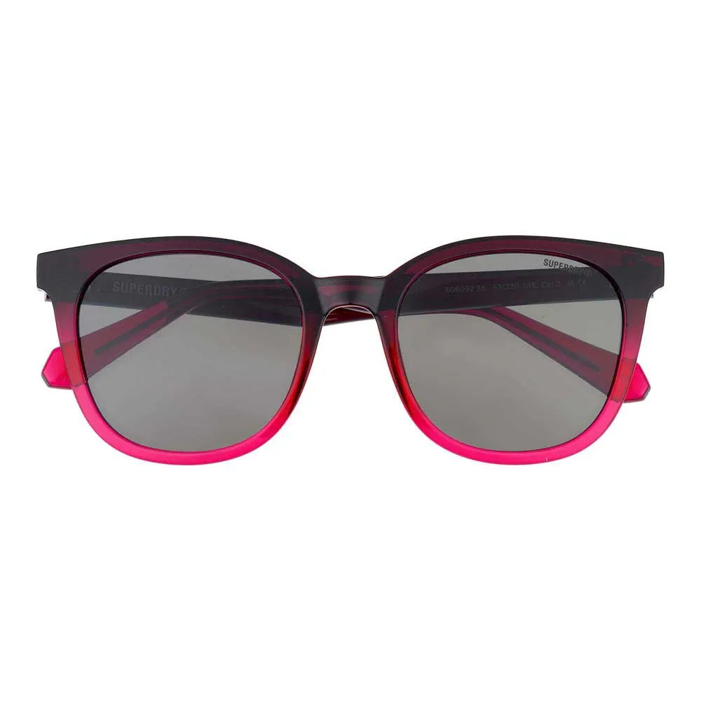 Купить Superdry 996092-35-3050 Солнцезащитные очки Sds-5032-108 Crystal Dark Grey / Fuschia Fade Smoke grad/CAT3 7ft.ru в интернет магазине Семь Футов