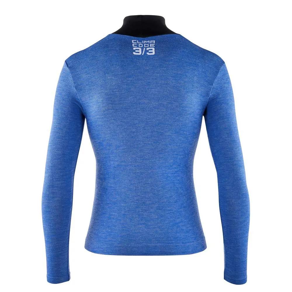 Купить Assos P11.40.455.29.0 Базовый слой с длинным рукавом UZ 3/3 P1 Голубой Calypso Blu 7ft.ru в интернет магазине Семь Футов