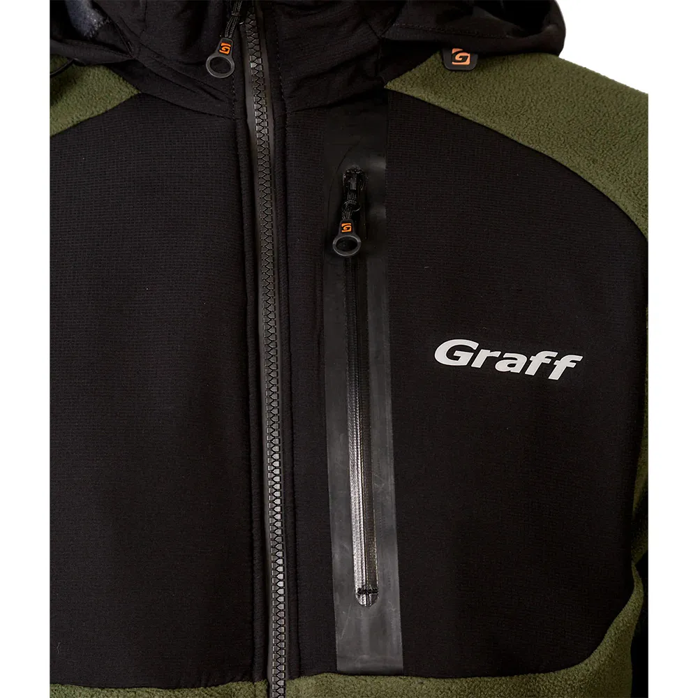 Купить Graff 562-ws-l Куртка Waterstop Fleece 562-WS Green / Black 60x40x25 7ft.ru в интернет магазине Семь Футов