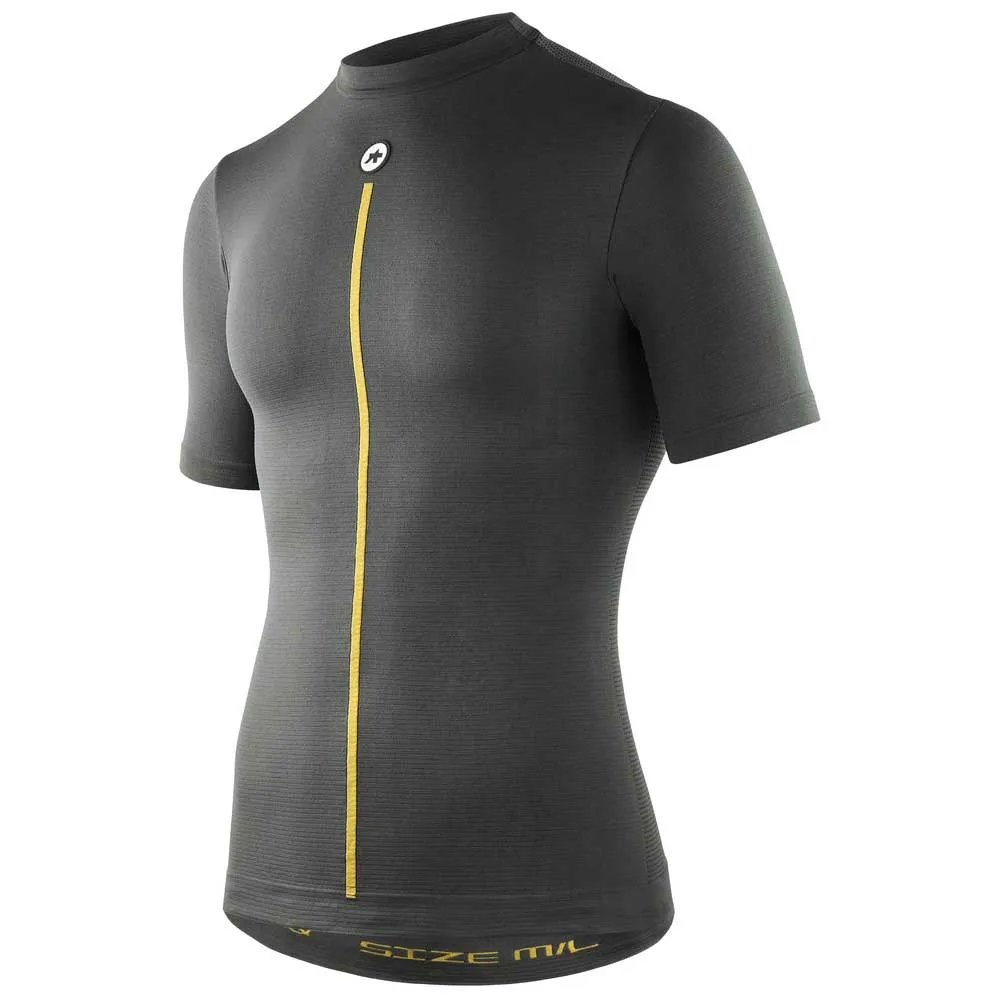 Купить Assos P11.40.452.1P.II Базовый слой с коротким рукавом 2/3 P1 Серый Anthracite Grey II 7ft.ru в интернет магазине Семь Футов
