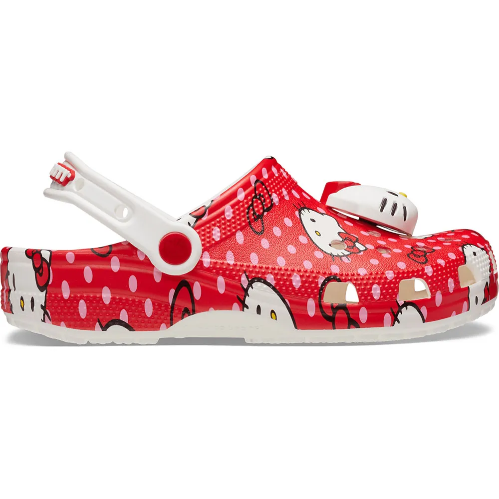 Купить Crocs 210575-90h-m12 Деревянные башмаки Hello Kitty Red Classic Multi 35x25x15 EU 46 7ft.ru в интернет магазине Семь Футов