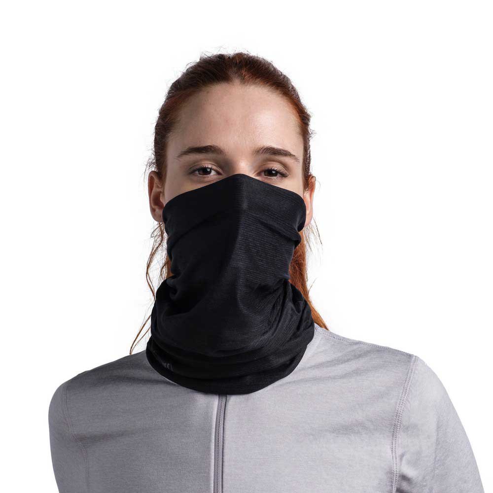 Купить Buff ® 119328.999.10.00 Шарф-хомут Coolnet UV Solid Черный Solid Black 7ft.ru в интернет магазине Семь Футов
