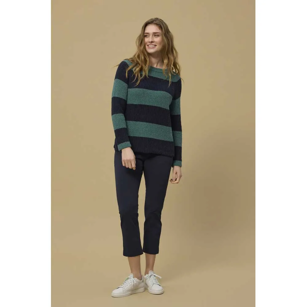 Купить Redgreen 171612402-176-xs Футболка с длинным рукавом Kimberly Mid Green Stripe 30x25x2 7ft.ru в интернет магазине Семь Футов