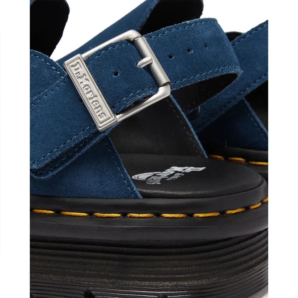 Купить Dr martens 3193-7401-065 Деревянные башмаки Zebzag Mule Neptune Blue 35x25x15 EU 40 7ft.ru в интернет магазине Семь Футов