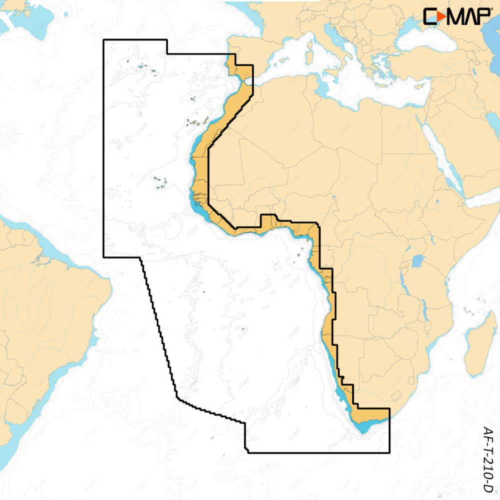 Купить C-map M-AF-T-210-D-MS West Africa Discover Визитная Карточка Multicolour 7ft.ru в интернет магазине Семь Футов