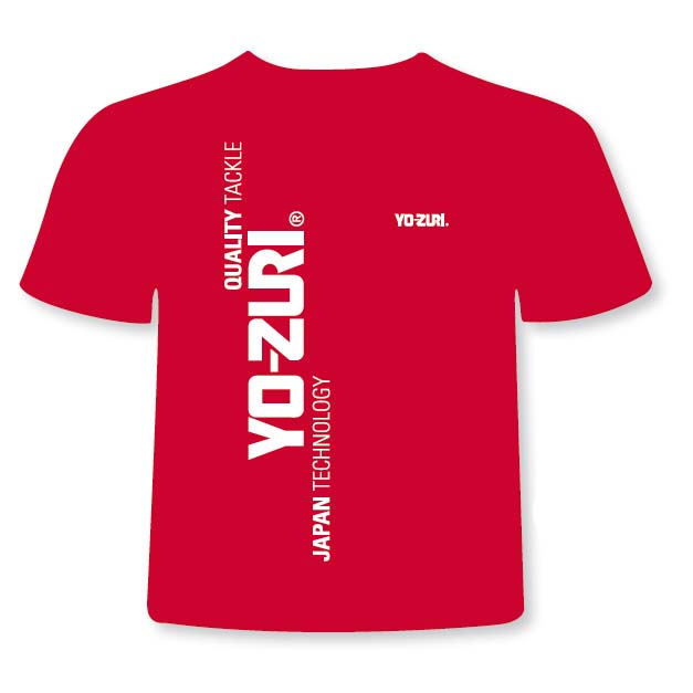 Купить Yo-Zuri 20793 Футболка с коротким рукавом Logo Красный Red 2XL 7ft.ru в интернет магазине Семь Футов