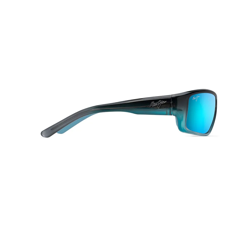Купить Maui jim b792-06c-os поляризованные солнцезащитные очки Barrier Reef Blue / Turquoise 20x10x10 Blue Hawaii/CAT3 7ft.ru в интернет магазине Семь Футов