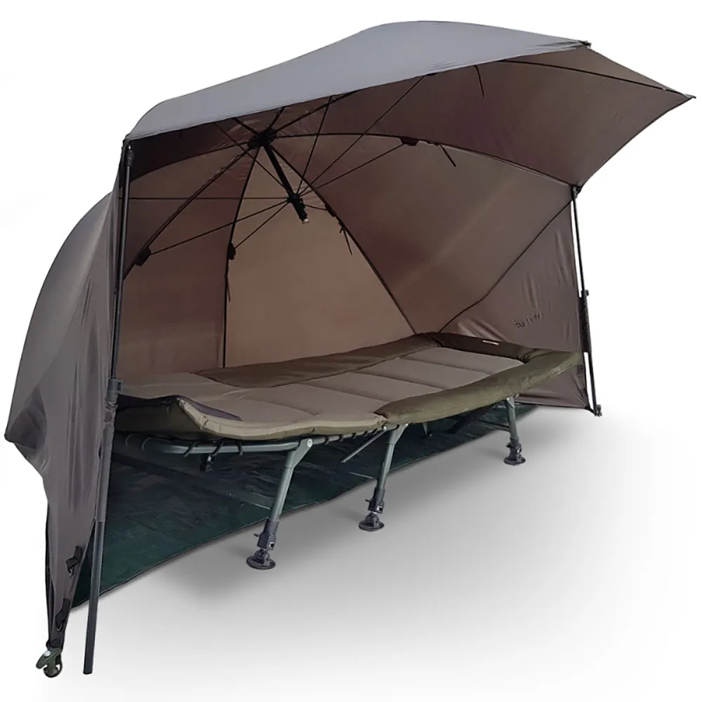 Купить Ngt fbb-brolly-60-carp зонт Quickfish 60´´ Dark Green 180x10x7 250 x 190 x 126 cm 7ft.ru в интернет магазине Семь Футов