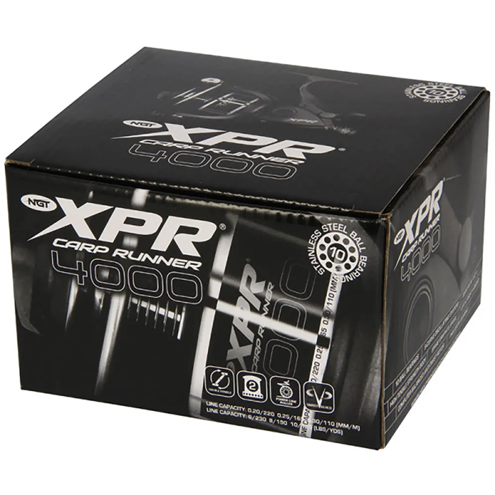 Купить Ngt frl-xpr-6000 Катушка для карпфишинга XPR Carp 2 Единицы Black 20x20x15 7ft.ru в интернет магазине Семь Футов