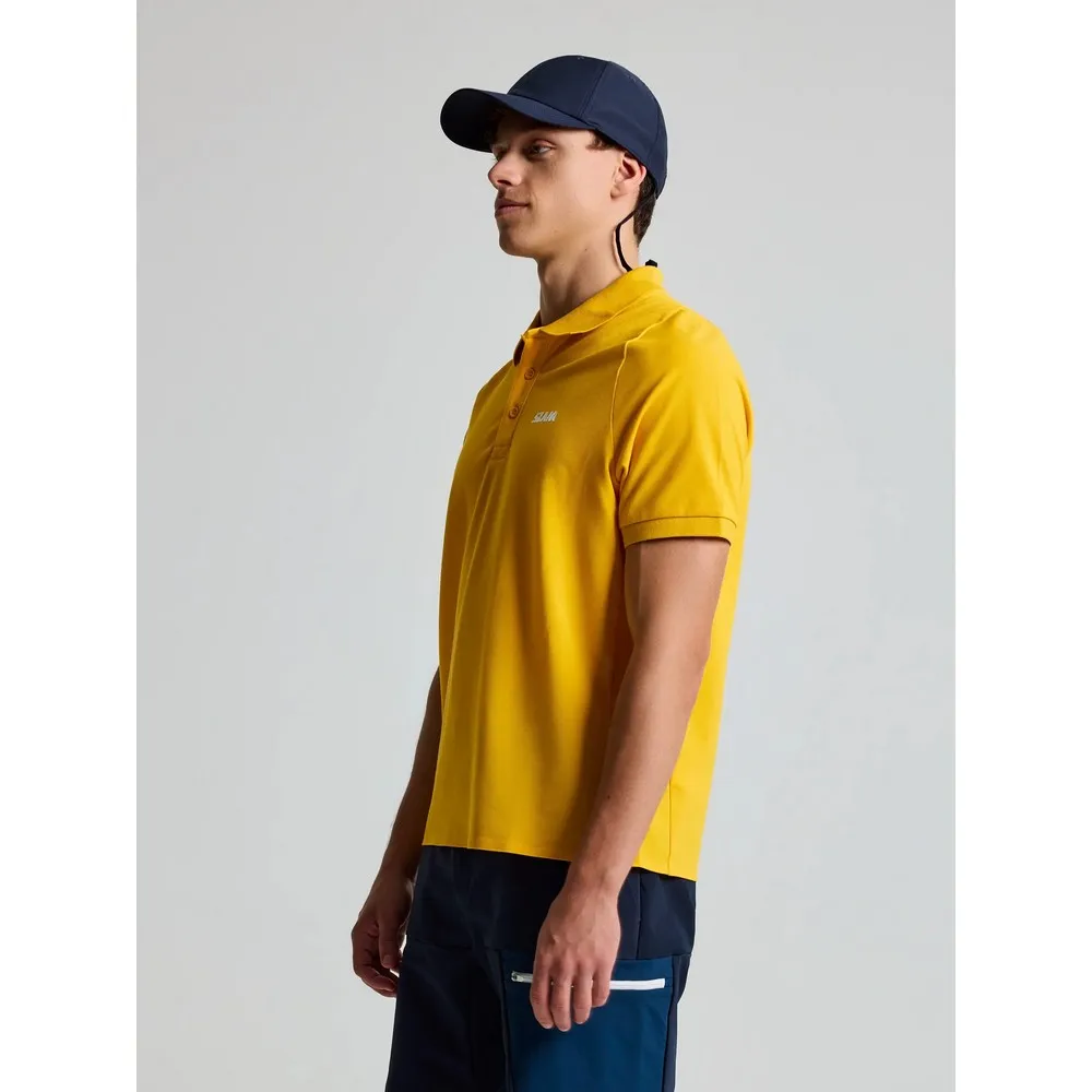 Купить Slam a108014s00-w64-s Поло с короткими рукавами One Design Drirelease Sunset Yellow 30x20x5 7ft.ru в интернет магазине Семь Футов