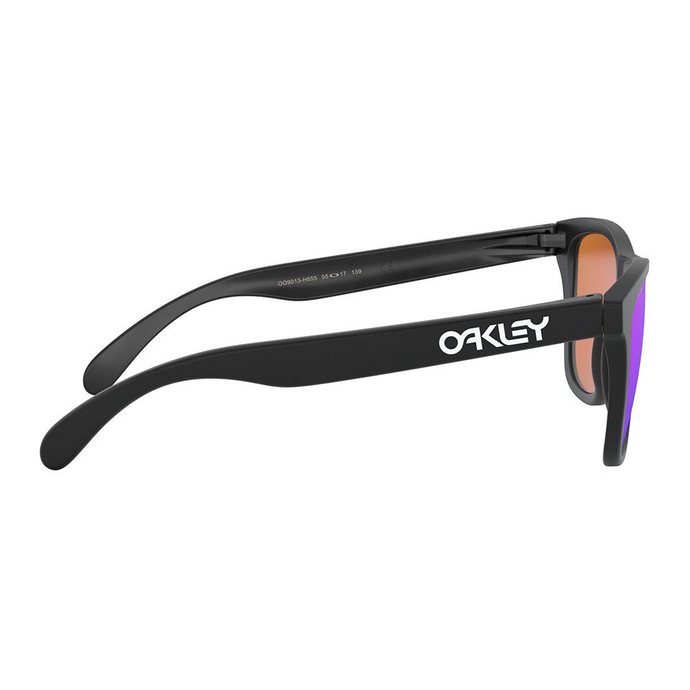 Купить Oakley OO9013-H655 Frogskins Prizm Солнцезащитные Очки Matte Black Prizm Violet Iridium/CAT3 7ft.ru в интернет магазине Семь Футов