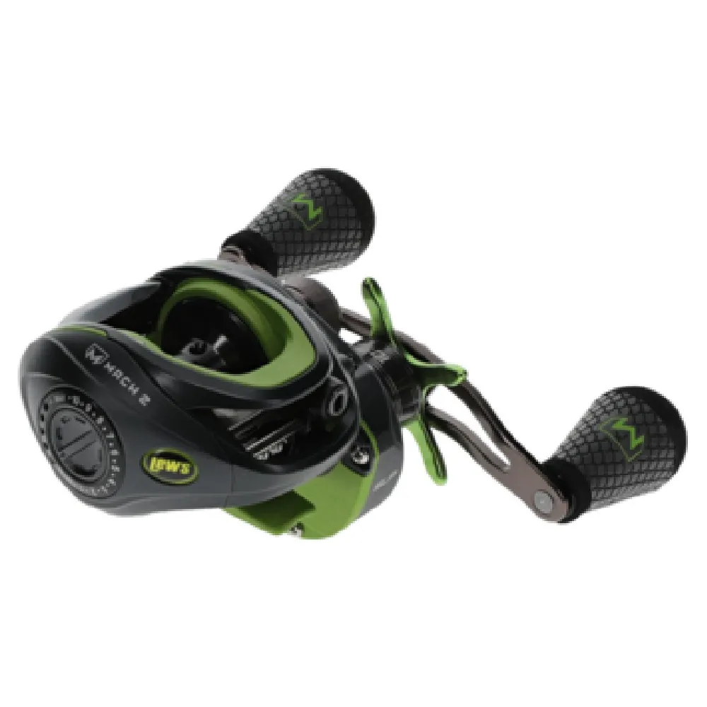 Купить Lews mh2shlg3 Катушка для бейткастинга Mach 2 Black / Green 20x15x15 Ratio: 5.5:1 7ft.ru в интернет магазине Семь Футов