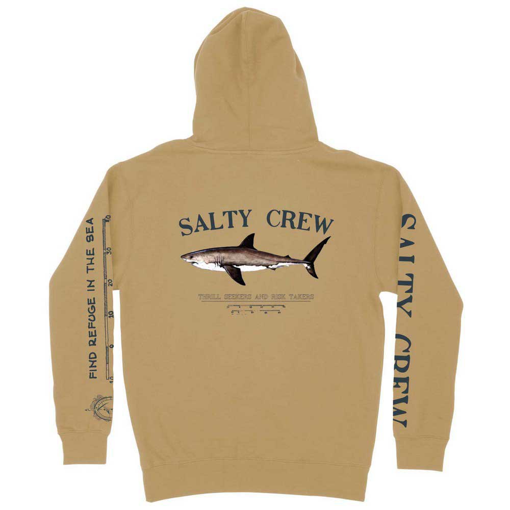 Купить Salty crew 20335029-SANDSTNE-L флисовая толстовка Bruce Hood Бежевый Sandstone L 7ft.ru в интернет магазине Семь Футов