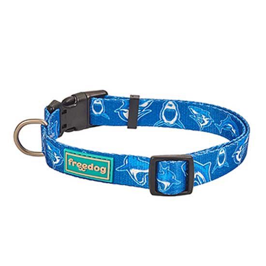 Купить Freedog 10681501 Blue Shark Воротник  Blue 15 mm x 20-50 cm 7ft.ru в интернет магазине Семь Футов