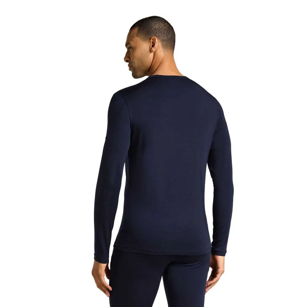 Купить Icebreaker 0A5763401M Базовый слой с длинным рукавом Merino Core Midweight Голубой Midnight Navy M 7ft.ru в интернет магазине Семь Футов
