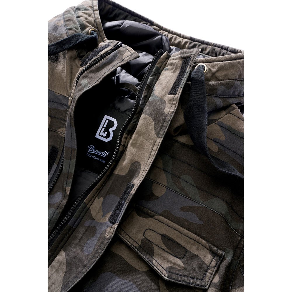 Купить Brandit 3107-4-XXL Куртка Bronx Зеленый  Dark Camo 2XL 7ft.ru в интернет магазине Семь Футов