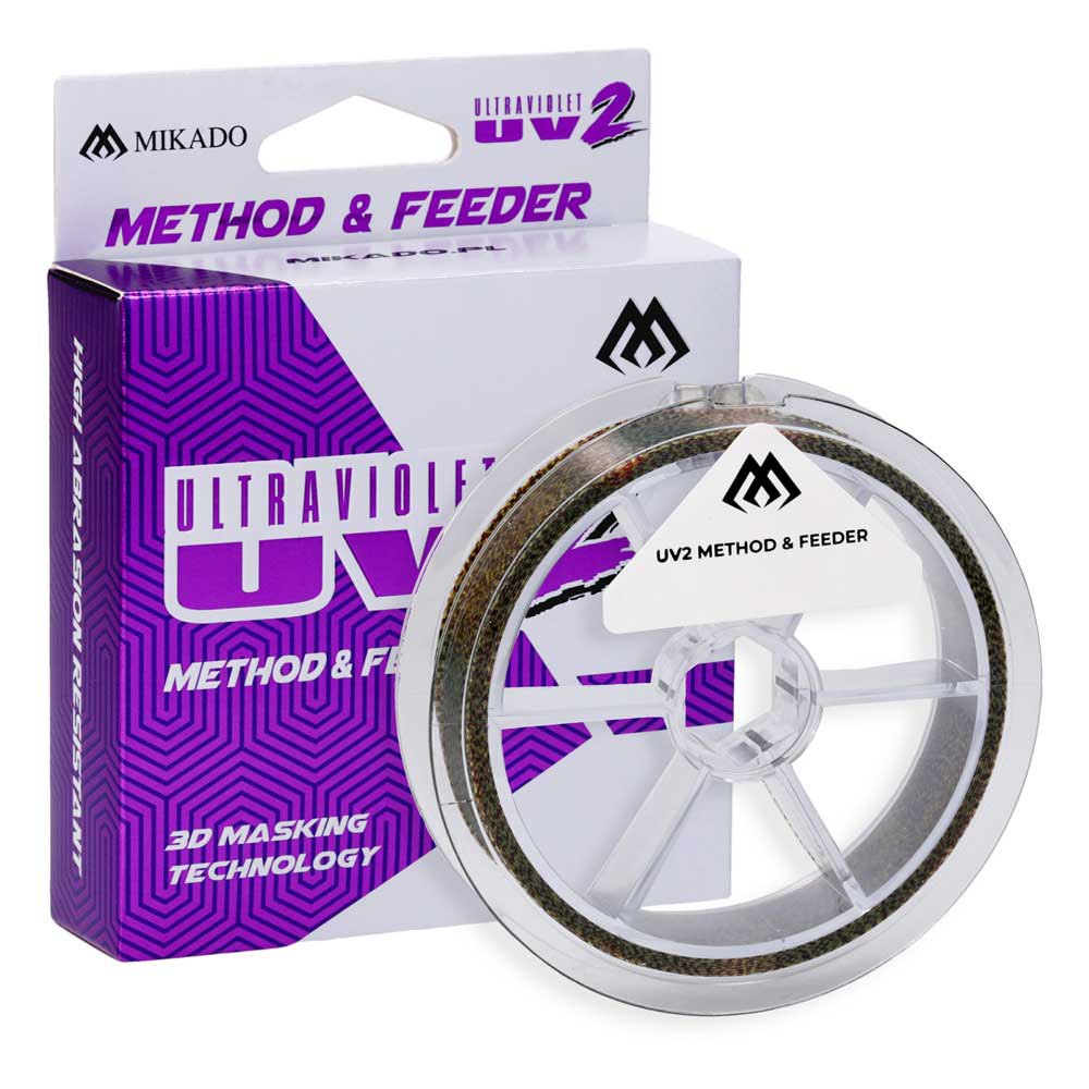 Купить Mikado ZXUV-025-300 Леска для ловли карпа Леска для ловли карпа Ultraviolet II Method&Feeder 300 m Clear 0.250 mm 7ft.ru в интернет магазине Семь Футов