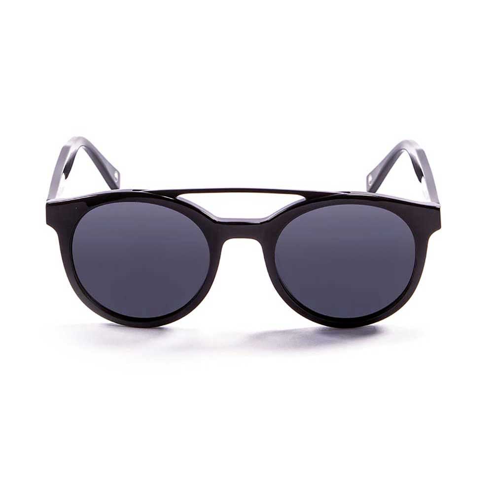 Купить Ocean sunglasses 10200.1 поляризованные солнцезащитные очки Tiburon Shiny Black 7ft.ru в интернет магазине Семь Футов