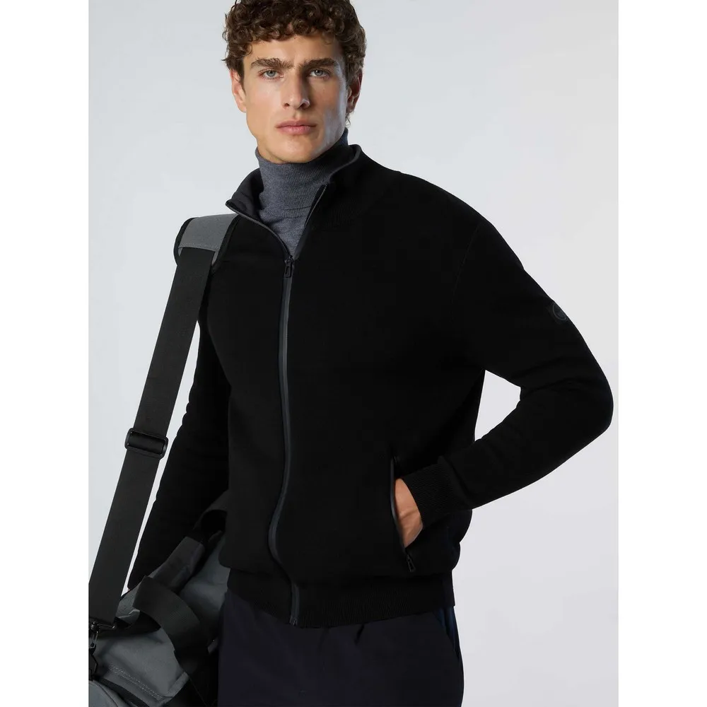 Купить North sails 699170-0999-xxl Свитер на молнии 12GG Black 35x25x15 2XL 7ft.ru в интернет магазине Семь Футов