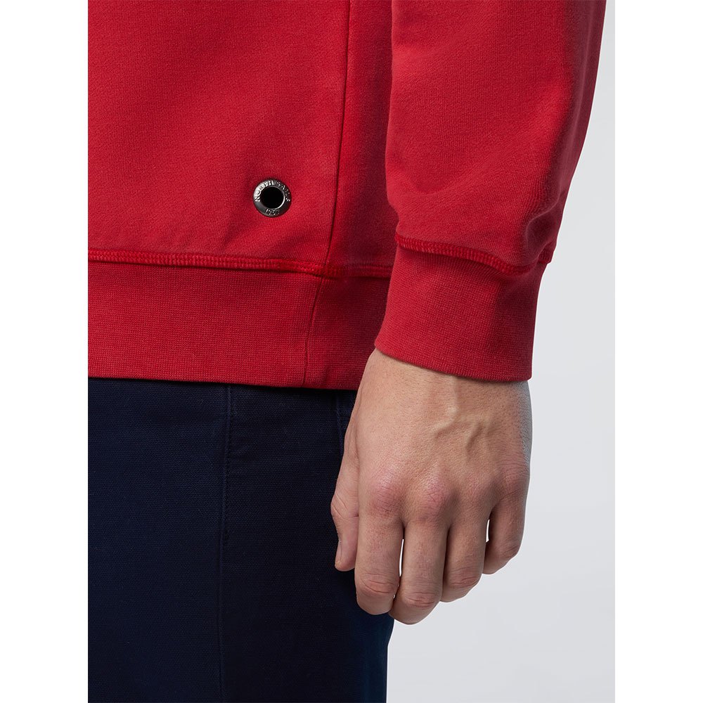Купить North sails 691278-C002-L Толстовка Print Crew Красный Dark Blue / Marshmallow / Red L 7ft.ru в интернет магазине Семь Футов