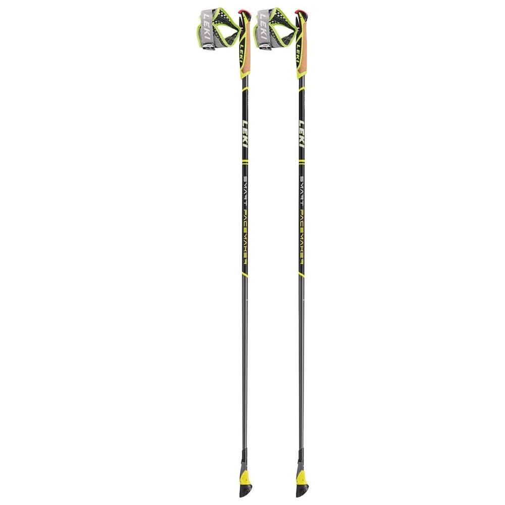 Купить Leki 65025351-105 столбы Smart Pacemaker Многоцветный Dark Anthracite / Black / Green Yellow 105 cm 7ft.ru в интернет магазине Семь Футов