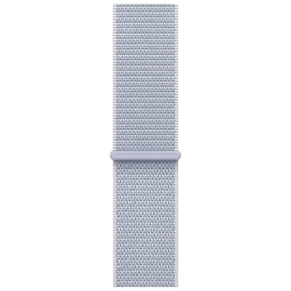 Купить Apple R-145249491-MWWN3QL/A Watch Series 10 GPS 46mm Sport Loop Refurbished Серебристый Silver Aluminium / Blue Cloud 7ft.ru в интернет магазине Семь Футов