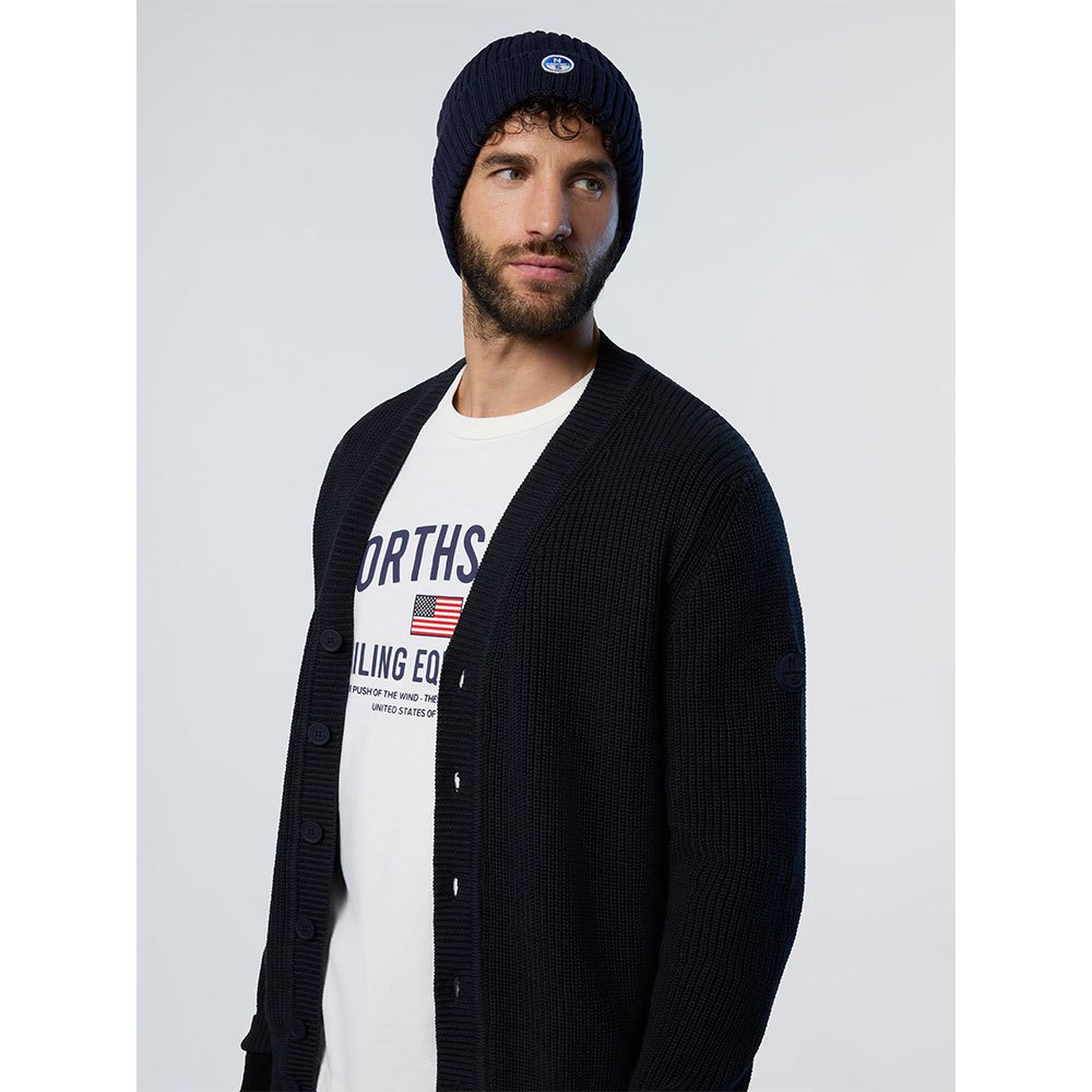 Купить North sails 699815-0802-L Кардиган 5Gg Черный  Navy Blue L 7ft.ru в интернет магазине Семь Футов