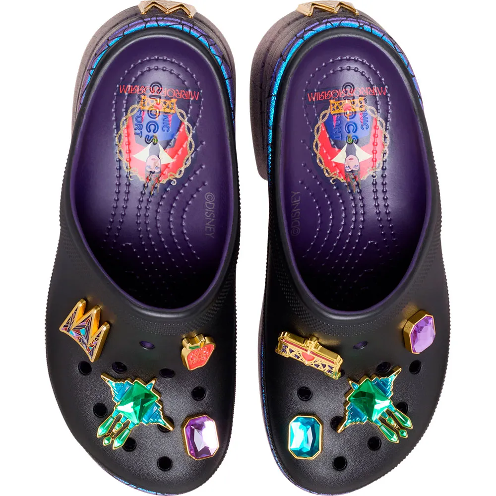 Купить Crocs 209827-001-m9/w11 Деревянные башмаки Snow White Siren Black 35x25x15 EU 42 7ft.ru в интернет магазине Семь Футов