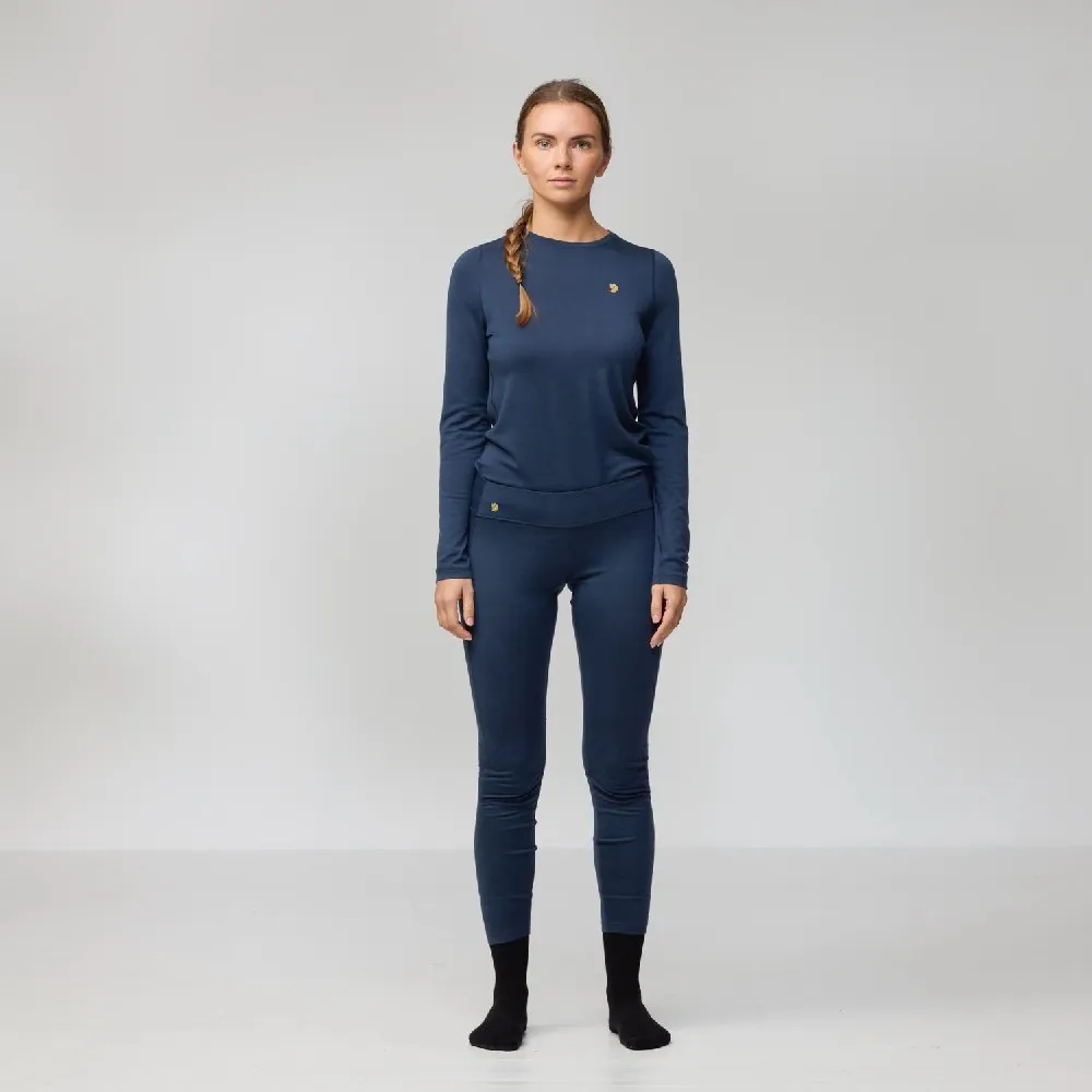 Купить Fjällräven f14200207-570-s Термоштаны Bergtagen Merino 190 Mountain Blue 20x15x5 7ft.ru в интернет магазине Семь Футов