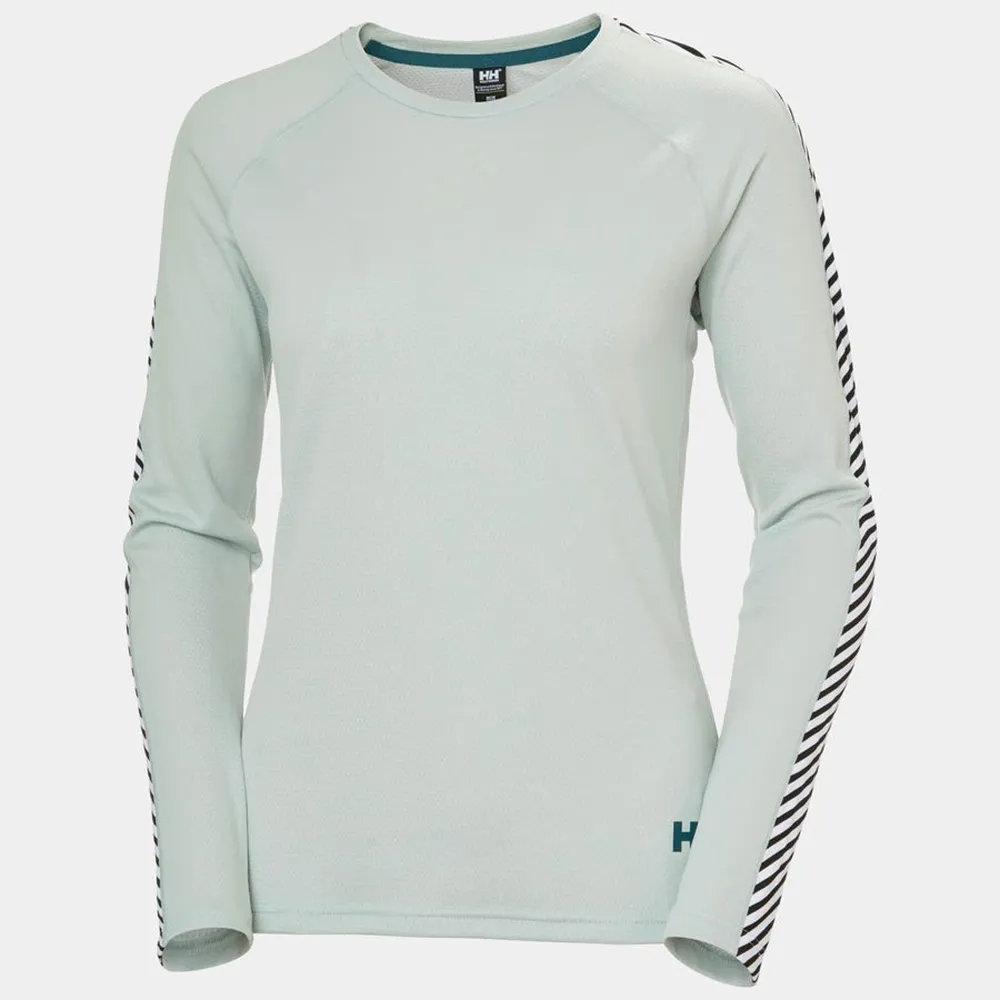 Купить Helly hansen 49413_462-m Базовый слой с длинным рукавом Lifa Active Stripe Greedn Mist 60x40x40 7ft.ru в интернет магазине Семь Футов