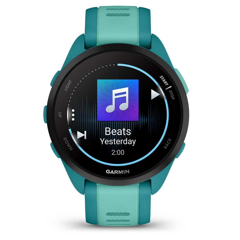 Купить Garmin 010-02863-32 Часы Forerunner 165 Music Голубой  Turquoise / Aqua 7ft.ru в интернет магазине Семь Футов