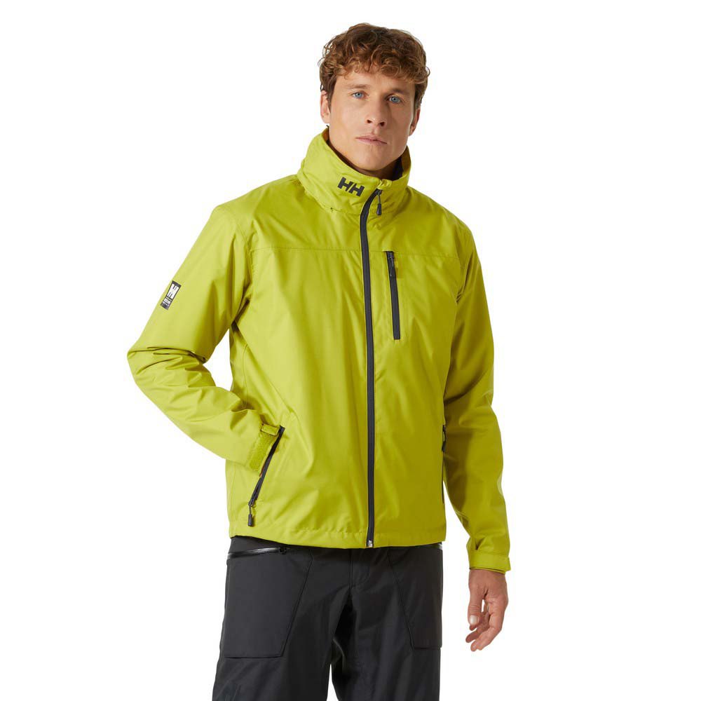 Купить Helly hansen 33874_452-L Куртка Crew Midlayer Желтый  Bright Moss L 7ft.ru в интернет магазине Семь Футов