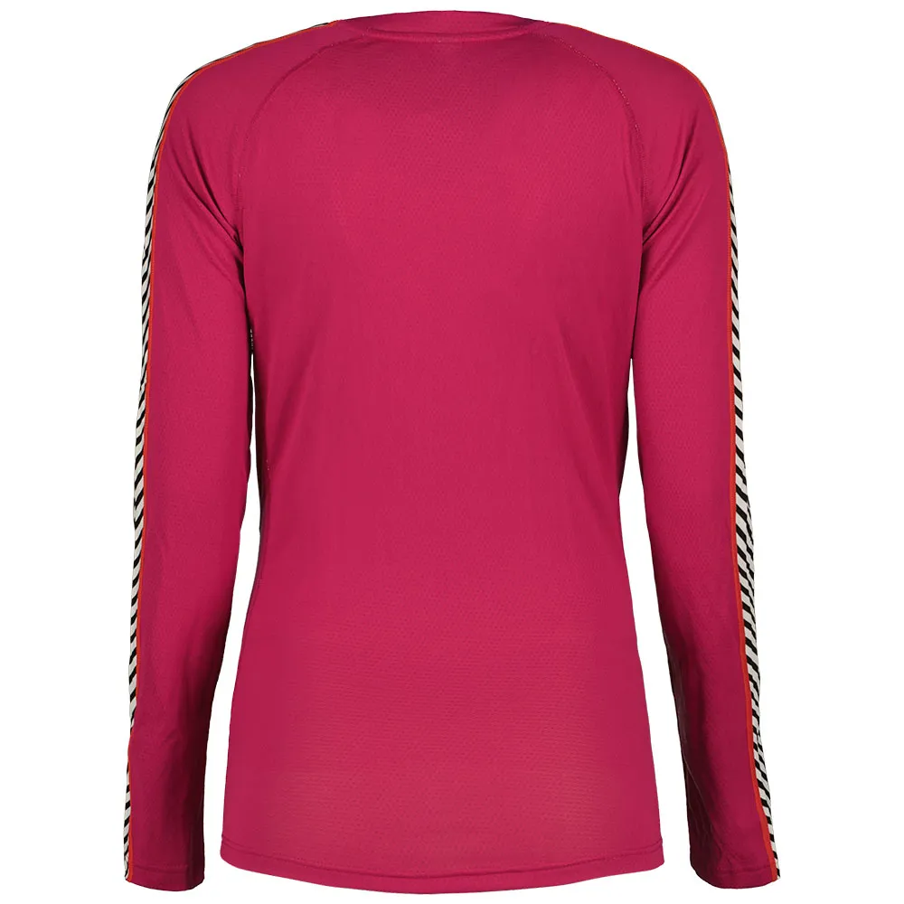 Купить Helly hansen 49413_663-m Базовый слой с длинным рукавом Lifa Active Stripe Magenta 2.0 60x40x40 7ft.ru в интернет магазине Семь Футов