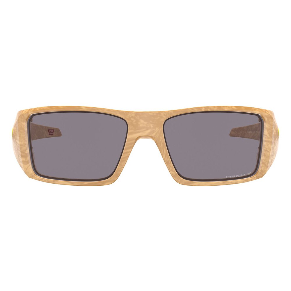 Купить Oakley OO9231-1761 поляризованные солнцезащитные очки Heliostat Matte Stone Desert Tan Prizm Grey Polarized/CAT3 7ft.ru в интернет магазине Семь Футов