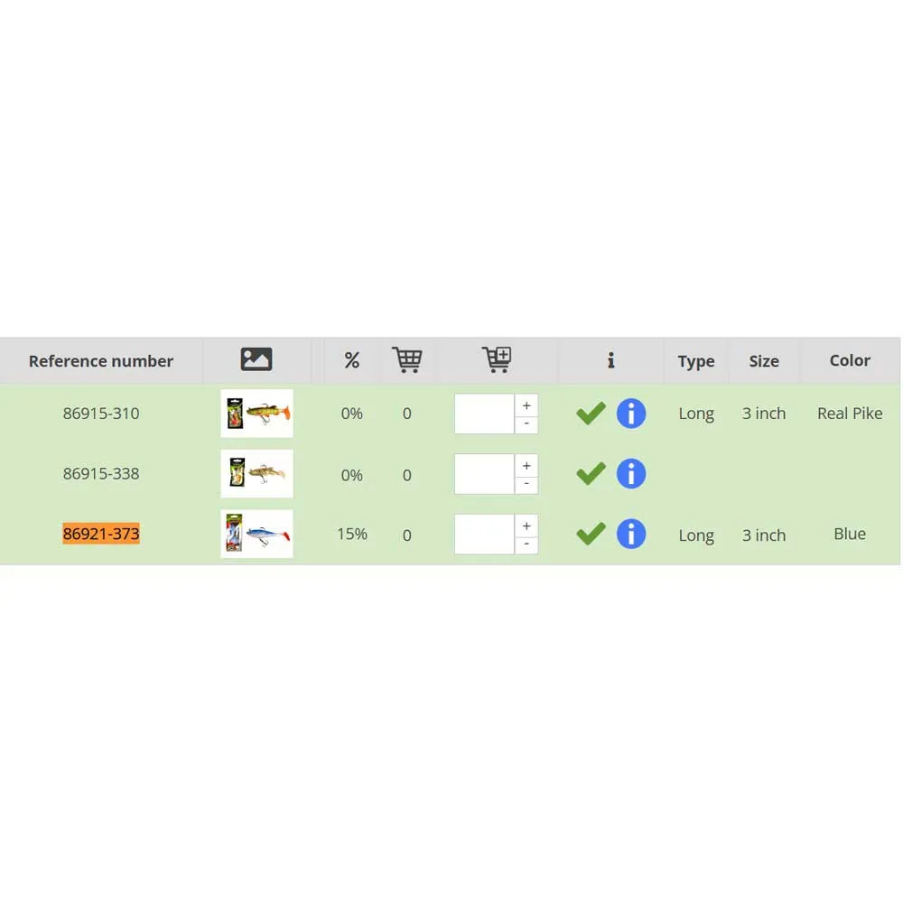 Купить Wizard 86915-310 Swimbait Long 76 mm  Realpike 7ft.ru в интернет магазине Семь Футов
