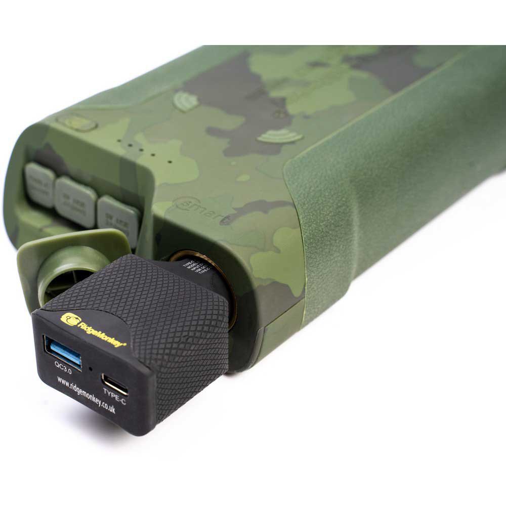 Купить Ridgemonkey RM-V-CS78-CM 77850mAh Портативное зарядное устройство Зеленый Camo 7ft.ru в интернет магазине Семь Футов