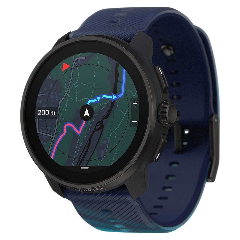 Купить Suunto SS051034000 Часы Race S UTMB World Series Голубой  All Black / Navy Blue 7ft.ru в интернет магазине Семь Футов