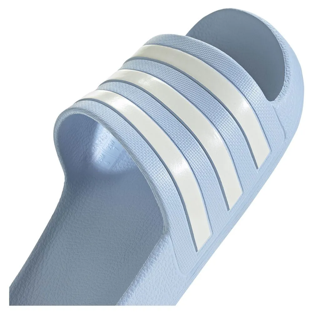 Купить adidas ie8919/6 Шлёпанцы Adilette Aqua Glow Blue / Zero Met / Zero Met 32x20x10 EU 39 7ft.ru в интернет магазине Семь Футов