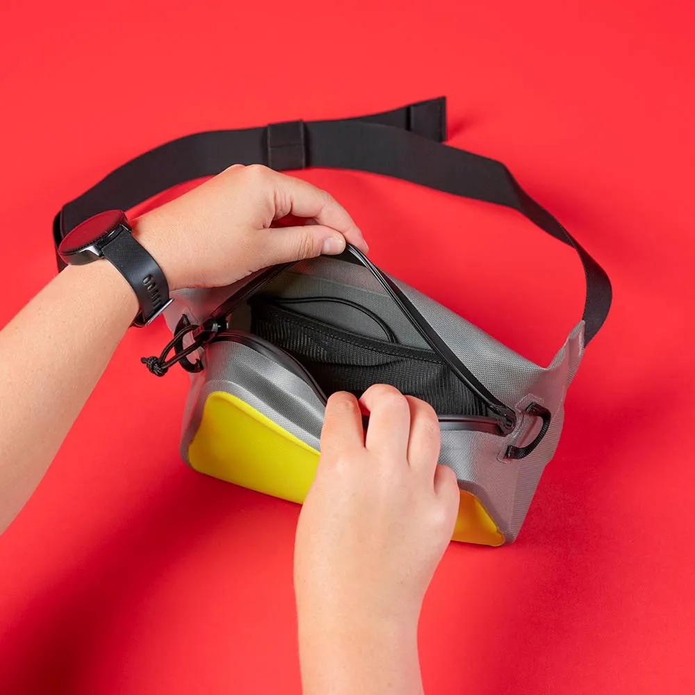 Купить Spinlock dw-pbw/2cy поясная сумка 2L WP Grey / Citrus Yellow 10x10x10 7ft.ru в интернет магазине Семь Футов