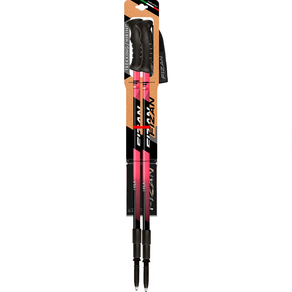 Купить Fizan FZ100018 трости Trek Серебристый  Pink 63-140 cm 7ft.ru в интернет магазине Семь Футов