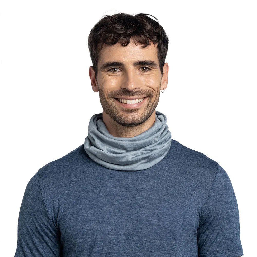 Купить Buff ® 113010.618.10.00 Шарф-хомут Merino Lightweight  Solid Flint 7ft.ru в интернет магазине Семь Футов