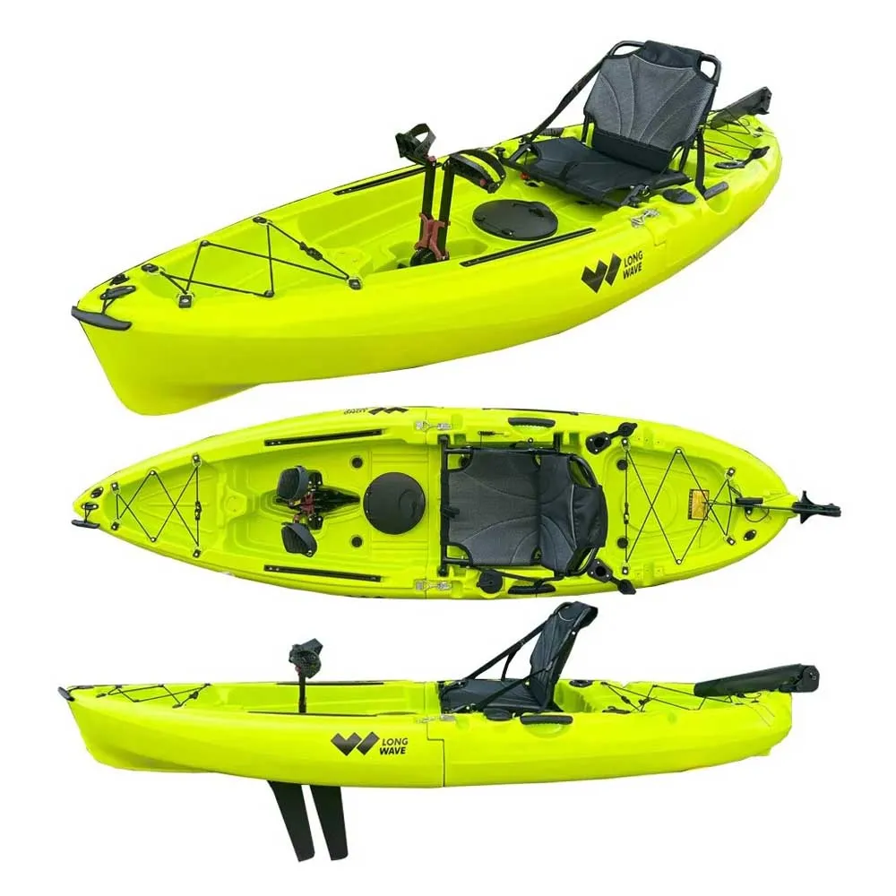 Купить Longwave LONGWAVE135 Модульный Каяк Samoa propel solo Желтый 430 x 78 cm 7ft.ru в интернет магазине Семь Футов